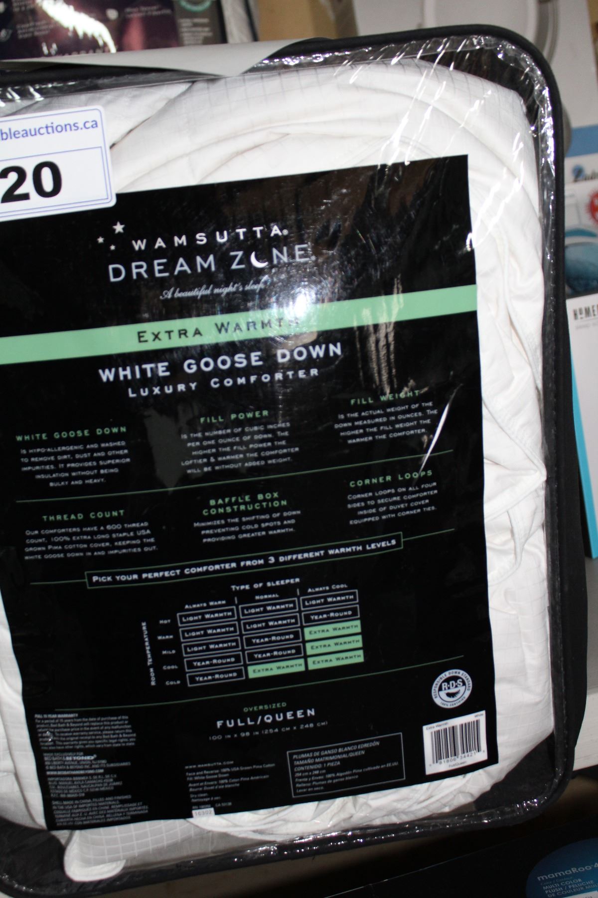 wamsutta dream zone cotton blanket